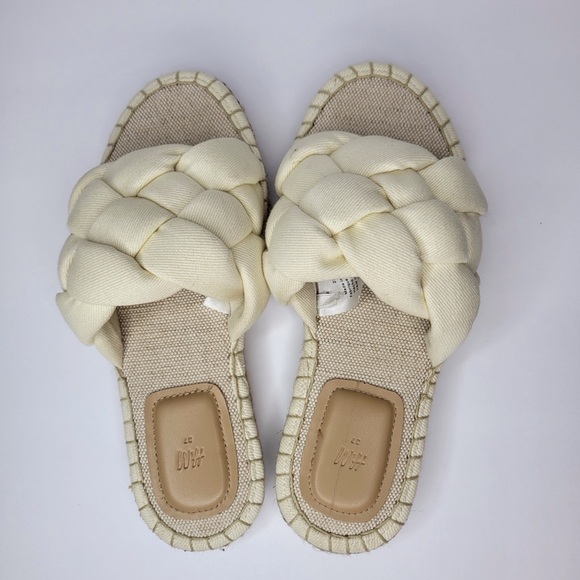 H&M Espadrille-Style Braided slides shoe - Picture 2 of 8